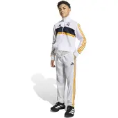 Adidas Survêtement 'REAL' orange / noir / blanc