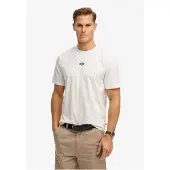 Superdry pour homme. M1012366A T-shirt Micro Logo blanc (XXL), Casuel, Coton, Manche courte