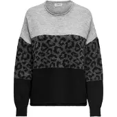 ONLY Pull-over 'ONLJade' anthracite / gris clair / noir