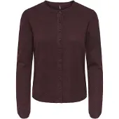 ONLY Cardigan 'ONLLOYAL' aubergine