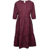 Trespass Helen Short Sleeve Dress Rouge S Femme