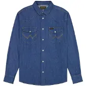 Wrangler Western Long Sleeve Shirt Bleu XL Homme