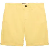 Superdry pour femme. W7110520A Short Chino jaune (S), Casuel, Coton