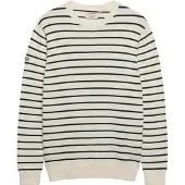 Superdry Pull-over écru / bleu marine
