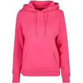Build Your Brand Basic Hoodie Rose 4XL Femme