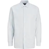Jack & Jones Chemise 'JPRBlabushwick Stanley' bleu clair / blanc
