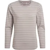 Craghoppers Nosilife Akona Long Sleeve T-shirt Beige,Gris 42 Femme