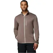 Columbia Essential Hike Grid Full Zip Fleece Marron M Homme