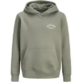 Jack & Jones Brandes Backp Relaxed Hoodie Vert 12 Years Garçon