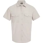 Craghoppers Kiwi Ii Short Sleeve Shirt Beige M Homme