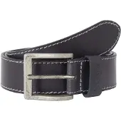 Wrangler Stitched Belt Noir 110 cm Homme