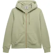 Superdry pour femme. W2012672A Sweatshirt Essential Logo vert (L), Casuel, Coton