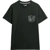 Superdry T-Shirt vert foncé
