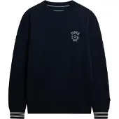 Superdry Sweat-shirt 'Athletic Club' marine / blanc cassé