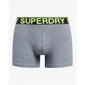 Superdry M3110461a Trunk Boxers 2 Units Noir S Homme