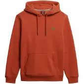 Superdry Essential Logo Hoodie Orange S Homme