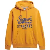 Superdry Standard Script Hoodie Jaune XL Homme