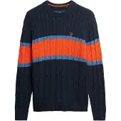 Superdry M6110710a Sweater Bleu XL Homme