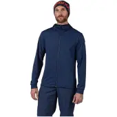Rossignol Mid Layer Stretch Full Zip Sweatshirt Bleu 2XL Homme