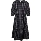 Trespass Helen Short Sleeve Dress Noir S Femme