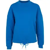 Build Your Brand Oversize Sweatshirt Bleu XS Femme