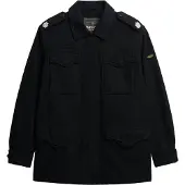 Superdry Veste mi-saison or / noir