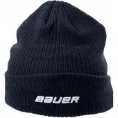 Bauer Unisexe, Bonnet, Team Ribbed Touque SR Wintermütze, Gris, Argent