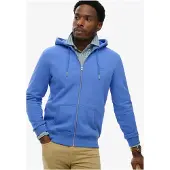 Superdry Veste de survêtement 'Essential' bleu roi