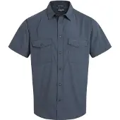 Craghoppers Kiwi Ii Short Sleeve Shirt Bleu M Homme