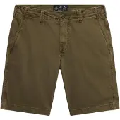 Superdry pour homme. M7110497A Short Utility vert foncé (36), Casuel, Coton