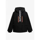 Superdry Veste fonctionnelle corail / noir / blanc