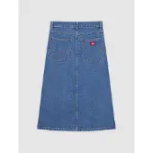 Dickies Midi Denim Skirt Bleu M Femme