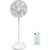 Grunkel Ventilateur Sur Pied Ultra-silencieux Fs-14 Pr 30 W ø35 Cm, Blanc, 38 X 38 X 111 Cm