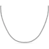 Sector Basic Rounded Necklace Argenté Homme