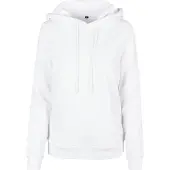 Build Your Brand Basic Hoodie Blanc 4XL Femme
