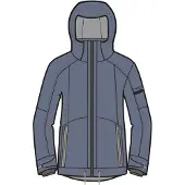 Roxy Meade Jacket Bleu S Femme