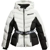 Superdry Veste mi-saison noir / blanc