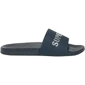 Superdry Premium Metallic Pool Slides Bleu EU 36-37 Femme