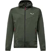 Salewa Puez Altavia Polarlite Hoodie Fleece Vert L Homme