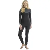 Jobe Aspen 4-3 Mm Woman Long Sleeve Back Zip Neoprene Suit Noir L Femme