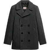 Superdry Manteau Merchant Wool Blend Pea