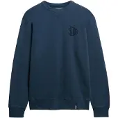 Superdry pour homme. M2014305A Merchant Graphic Sweatshirt navy (M), Casuel, Coton, Marine