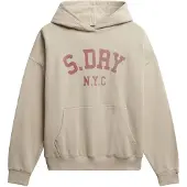 Superdry Sweat-shirt 'Athletic Essentials' beige / bourgogne