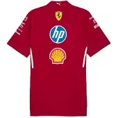 Puma Sf Team Short Sleeve Shirt Rouge M