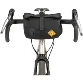 Restrap Rolltop Canister Handlebar Bag 4l Argenté