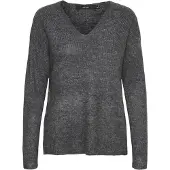 Vero Moda Pull-over 'Lefile' gris chiné