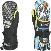 Level Junior Mittens Bleu 5-6 Years Enfants