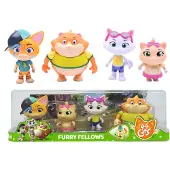 Smoby 44 Cats Set avec 4 figurines