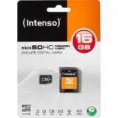 Intenso MICRO Secure Digital Card Micro SD Class 4 16 GB Speicherkarte