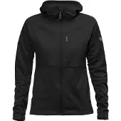 Fjällräven Abisko Trail Hoodie Fleece Noir L Femme